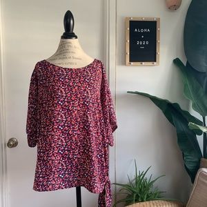 Michael Kors Floral Blouse Brand New with Tags